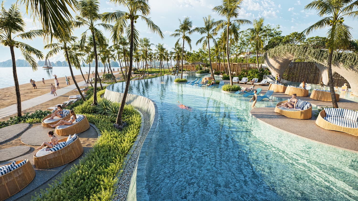 Hồ bơi Beach Club amenity