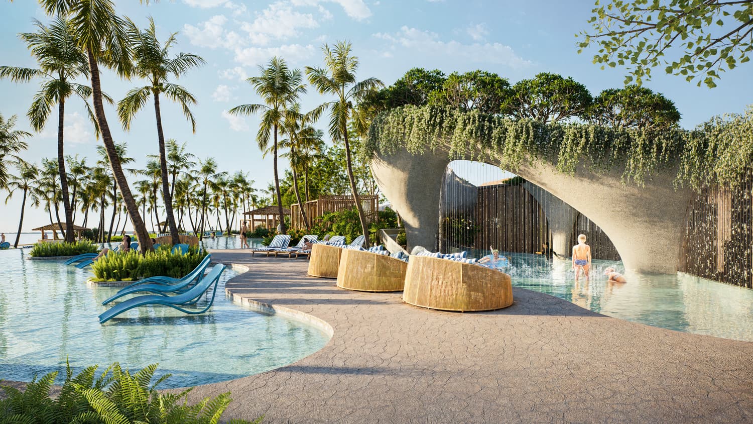 Hồ bơi trẻ em Beach Club amenity