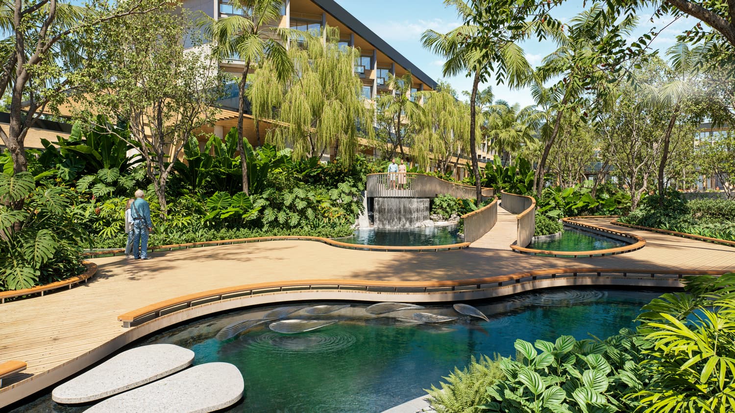 Lối dạo bộ trên cao amenity